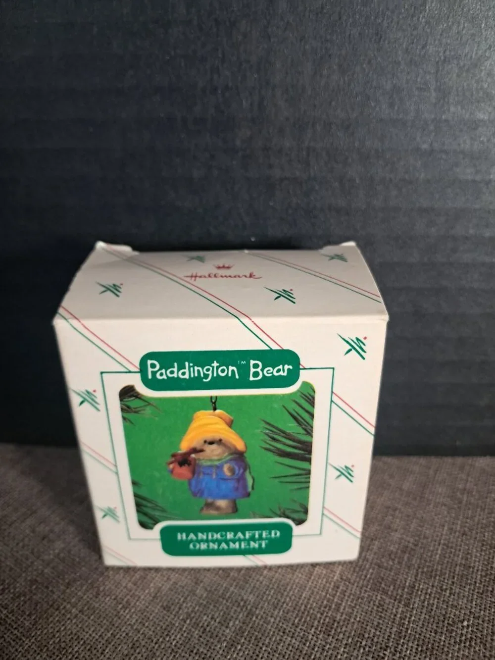 1986 Hallmark Keepsake Christmas Ornament Featuring Paddington Bear